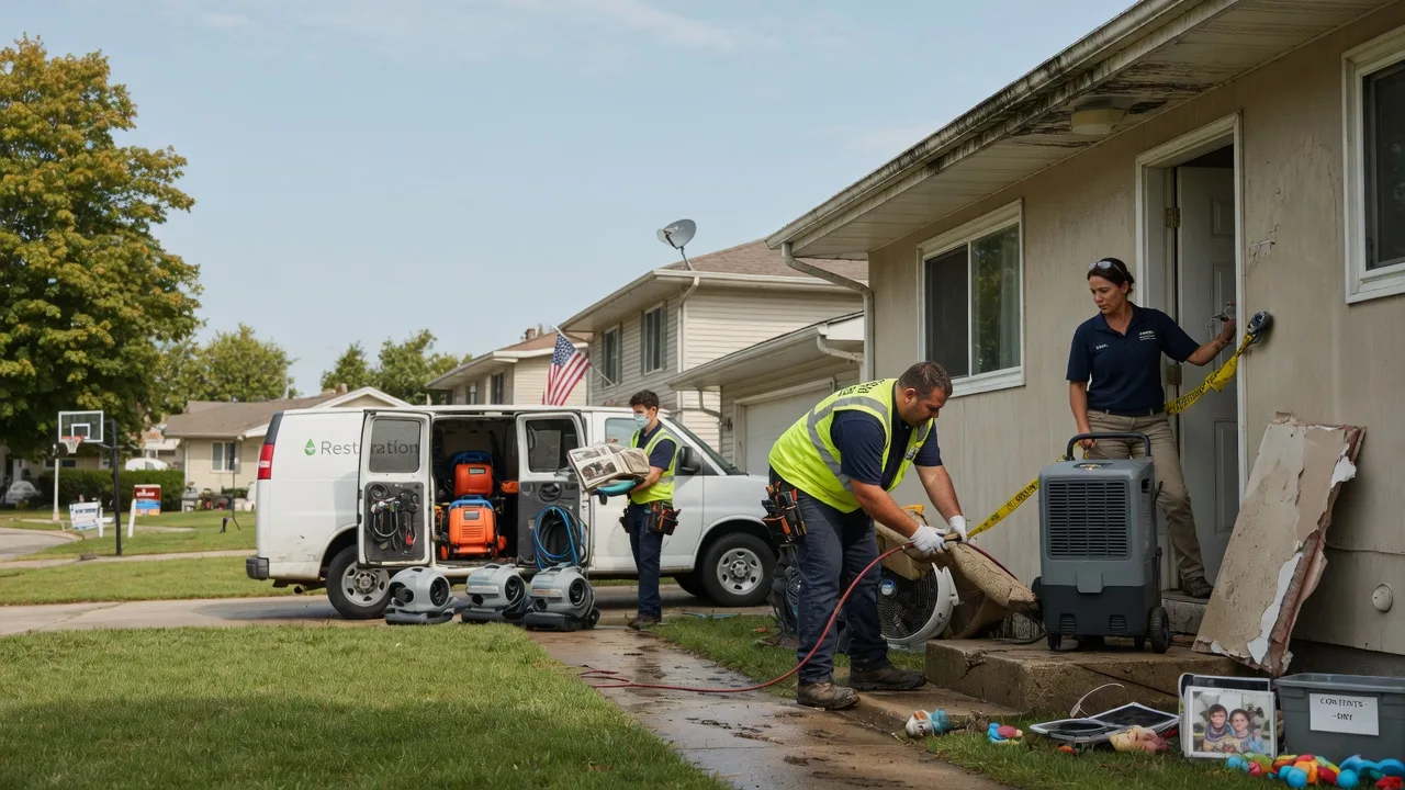 Water Damage Restoration in Frankfort, IN near me